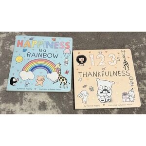 Random House Happiness is a Rainbow & 123 of Thankfulness Board Books